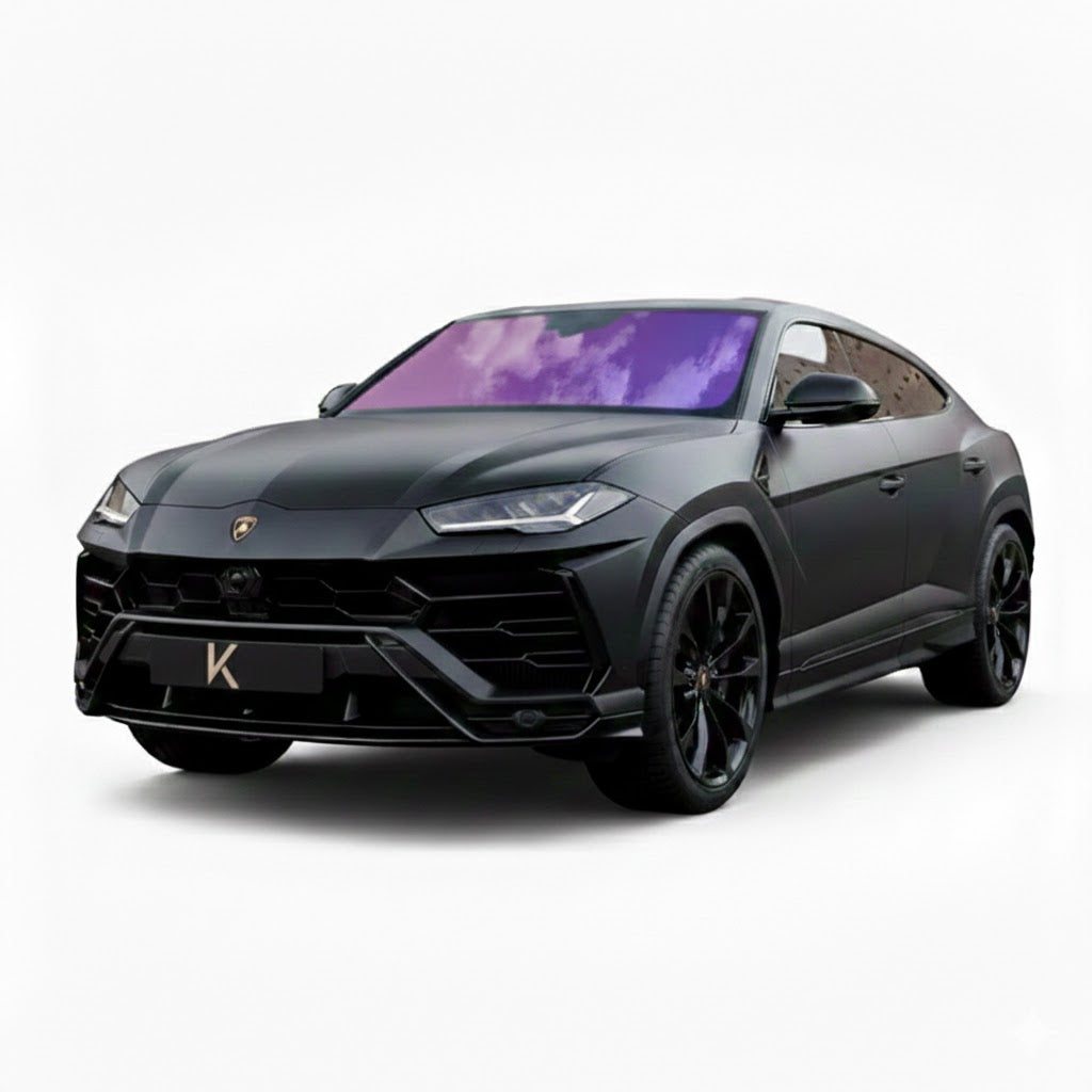 Paarse Chameleon folie